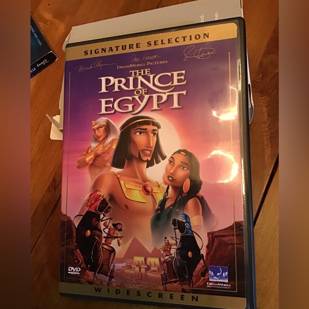 Kids DVD the Prince of Egypt Movie